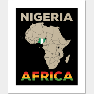 Nigeria-Africa Posters and Art